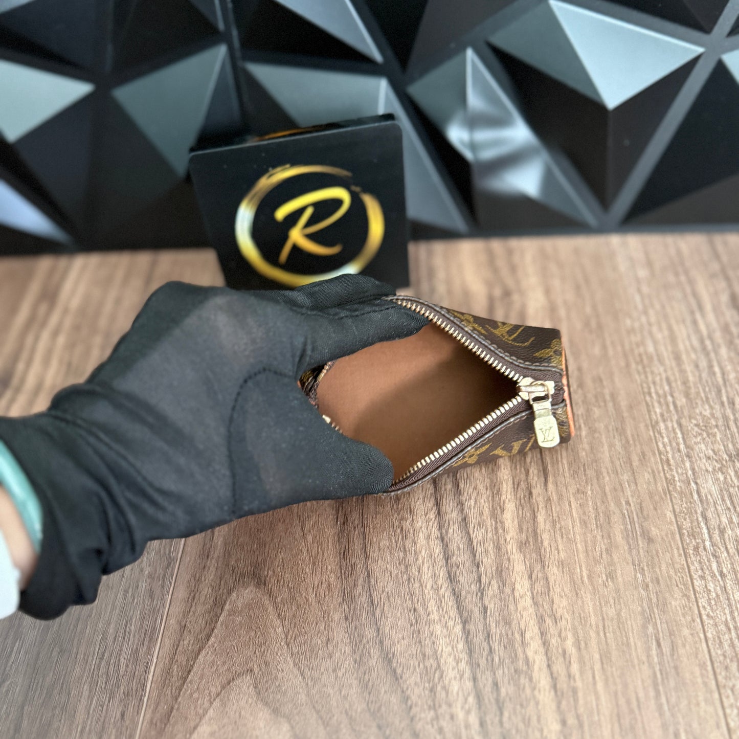 Louis Vuitton Gold Ball Pouch