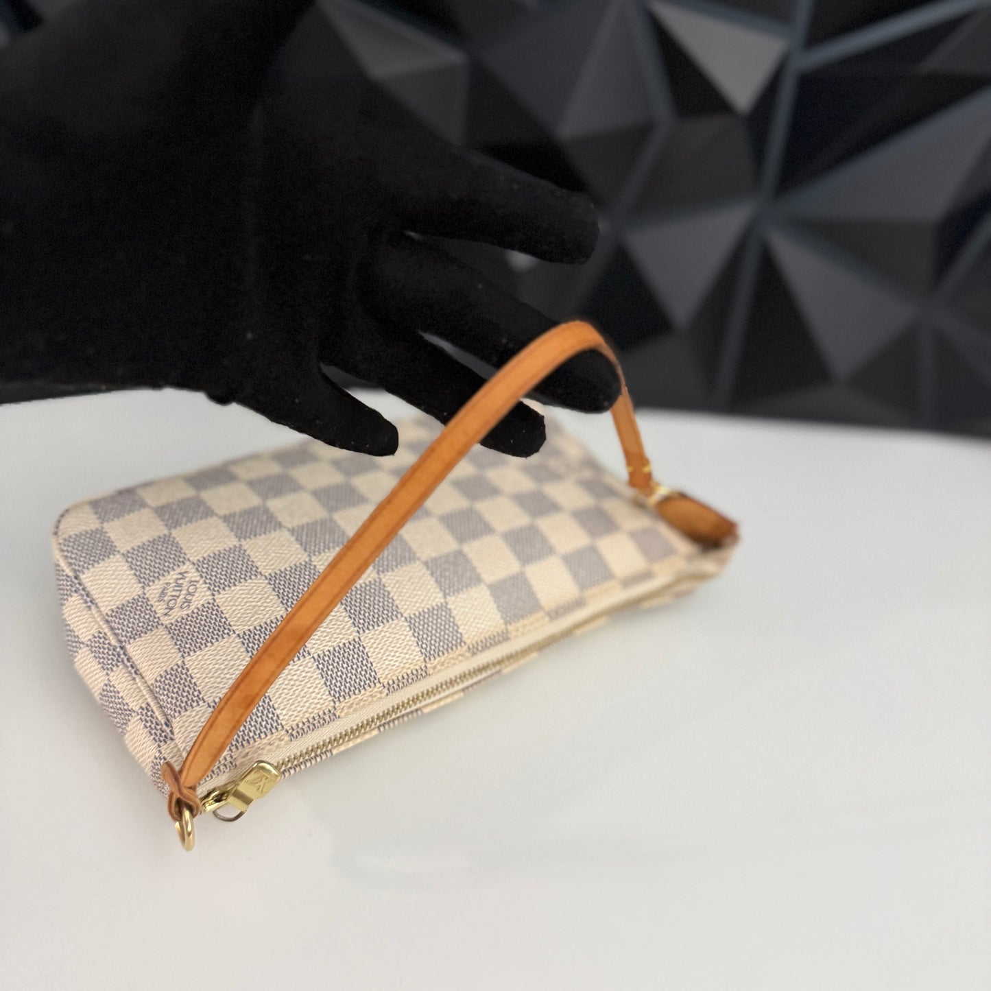 Louis Vuitton Pochette Accessoires, Damier Azur