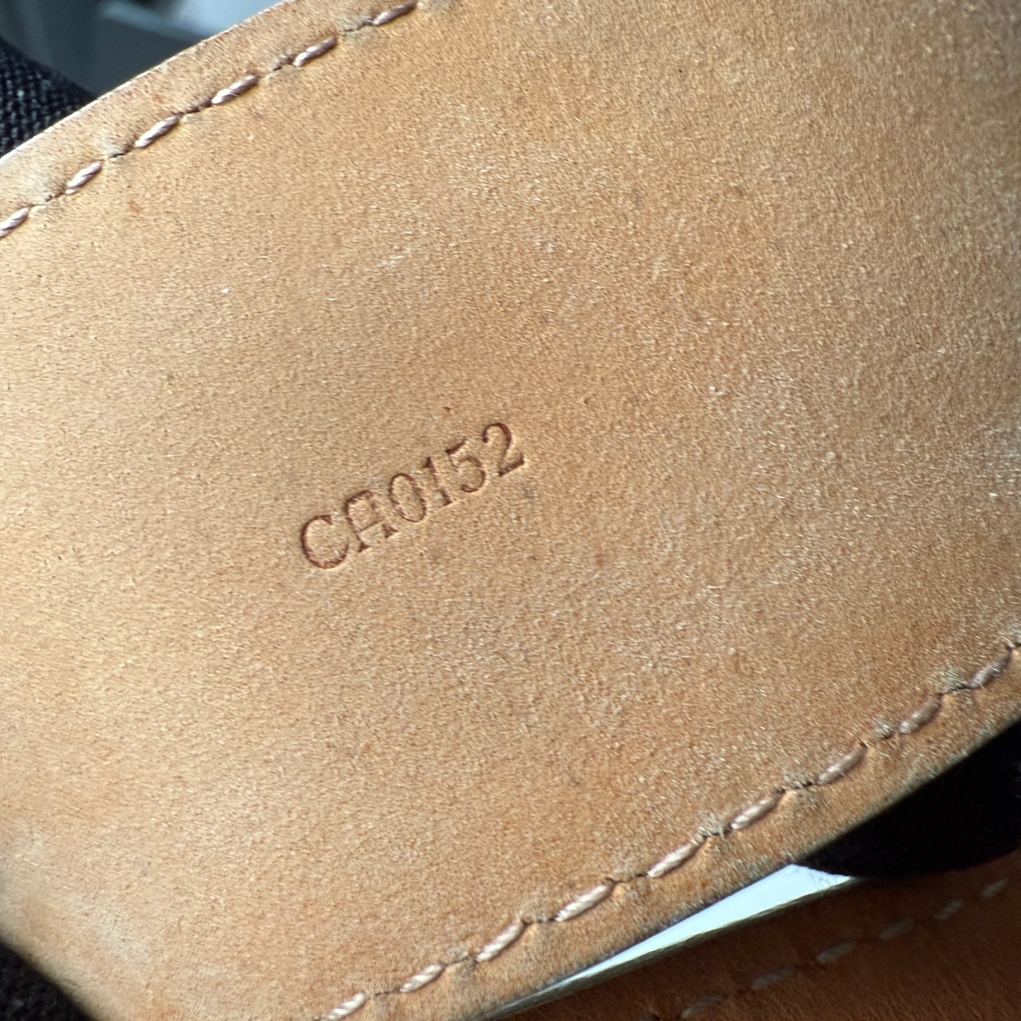 Louis Vuitton Belt, Damier Azur