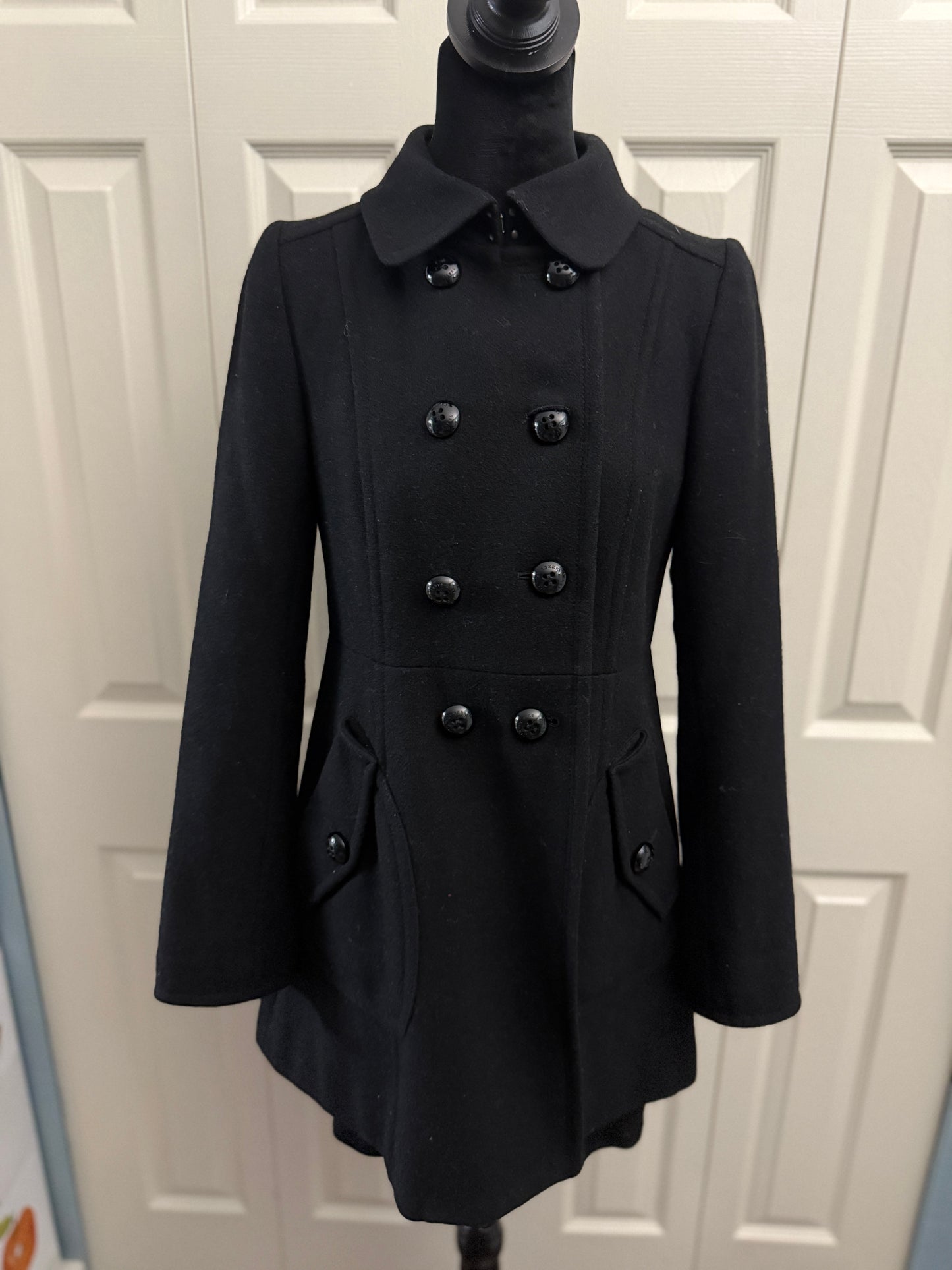 Burberry Blue Label Wool Trench Coat