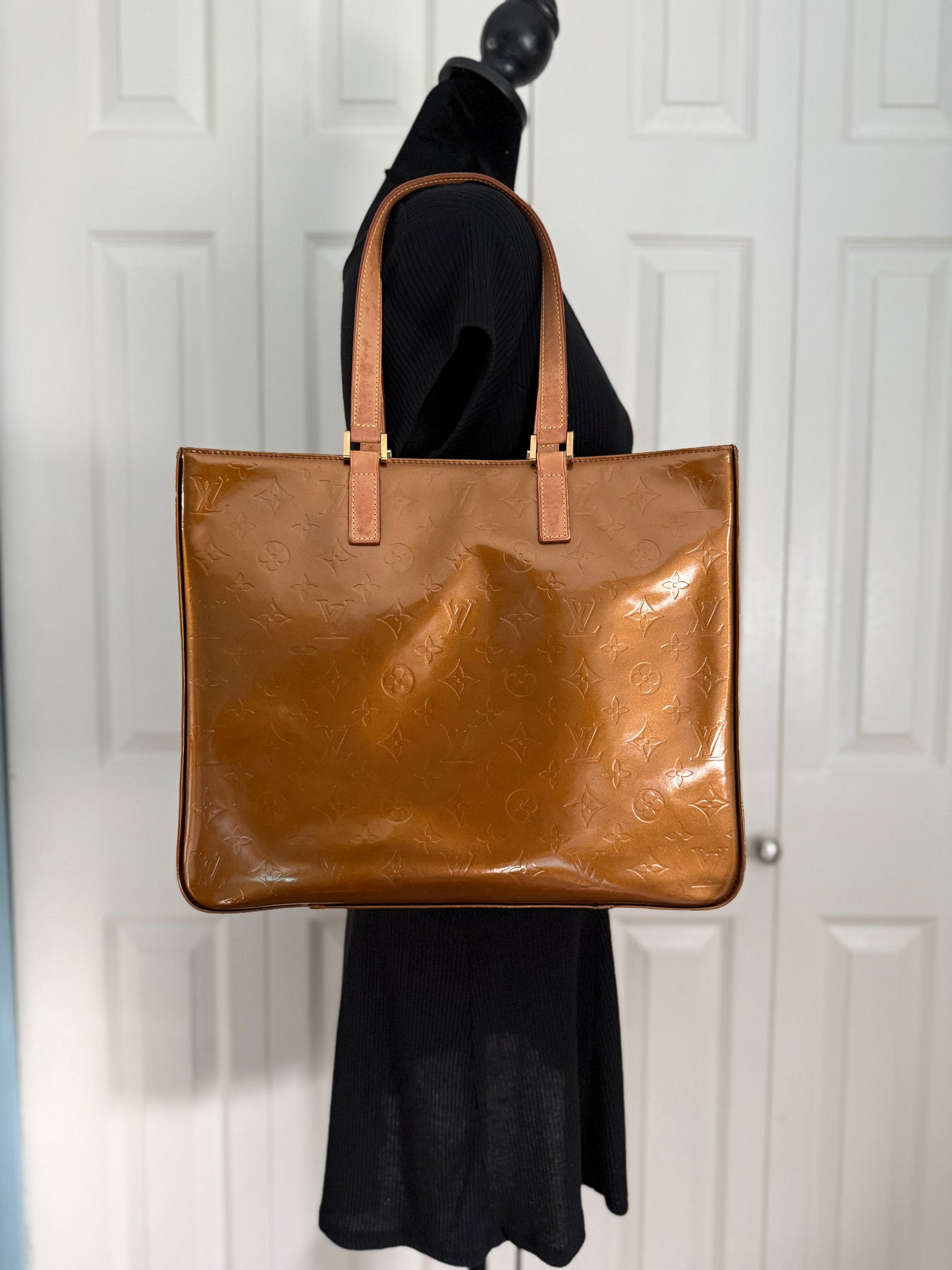 Louis Vuitton Columbus Vernis Tote