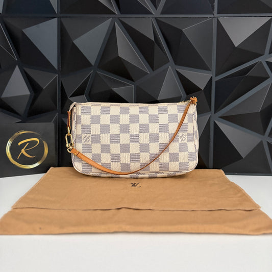 Louis Vuitton Pochette Accessoires, Damier Azur