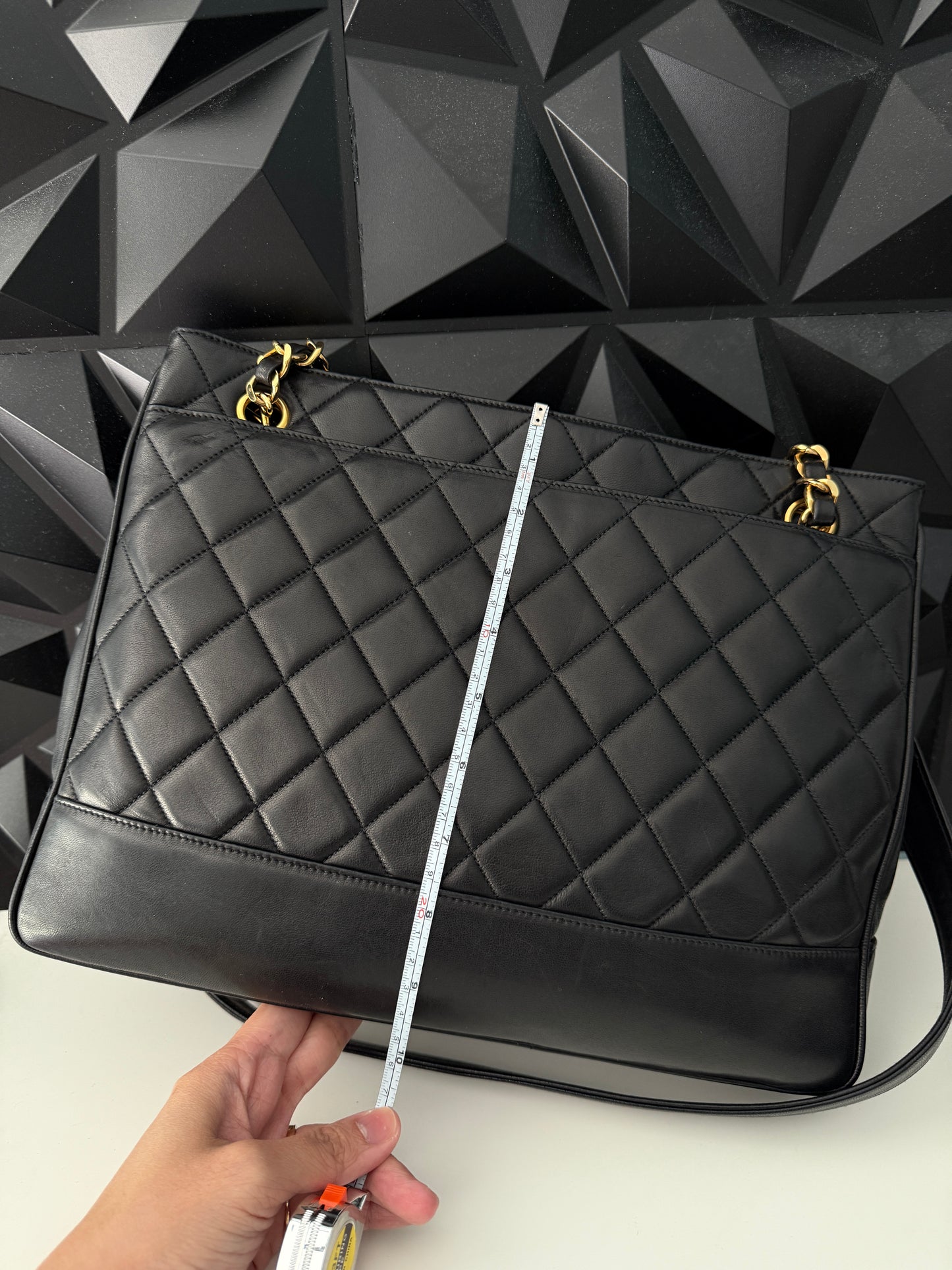 Chanel Lambskin Quilted Shoulder Bag