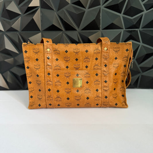 MCM Shoppers Tote Long Handle