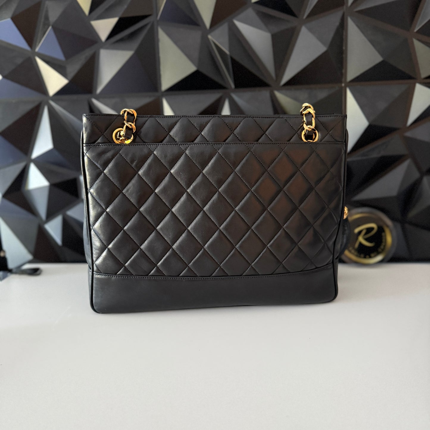 Chanel Lambskin Quilted Shoulder Bag