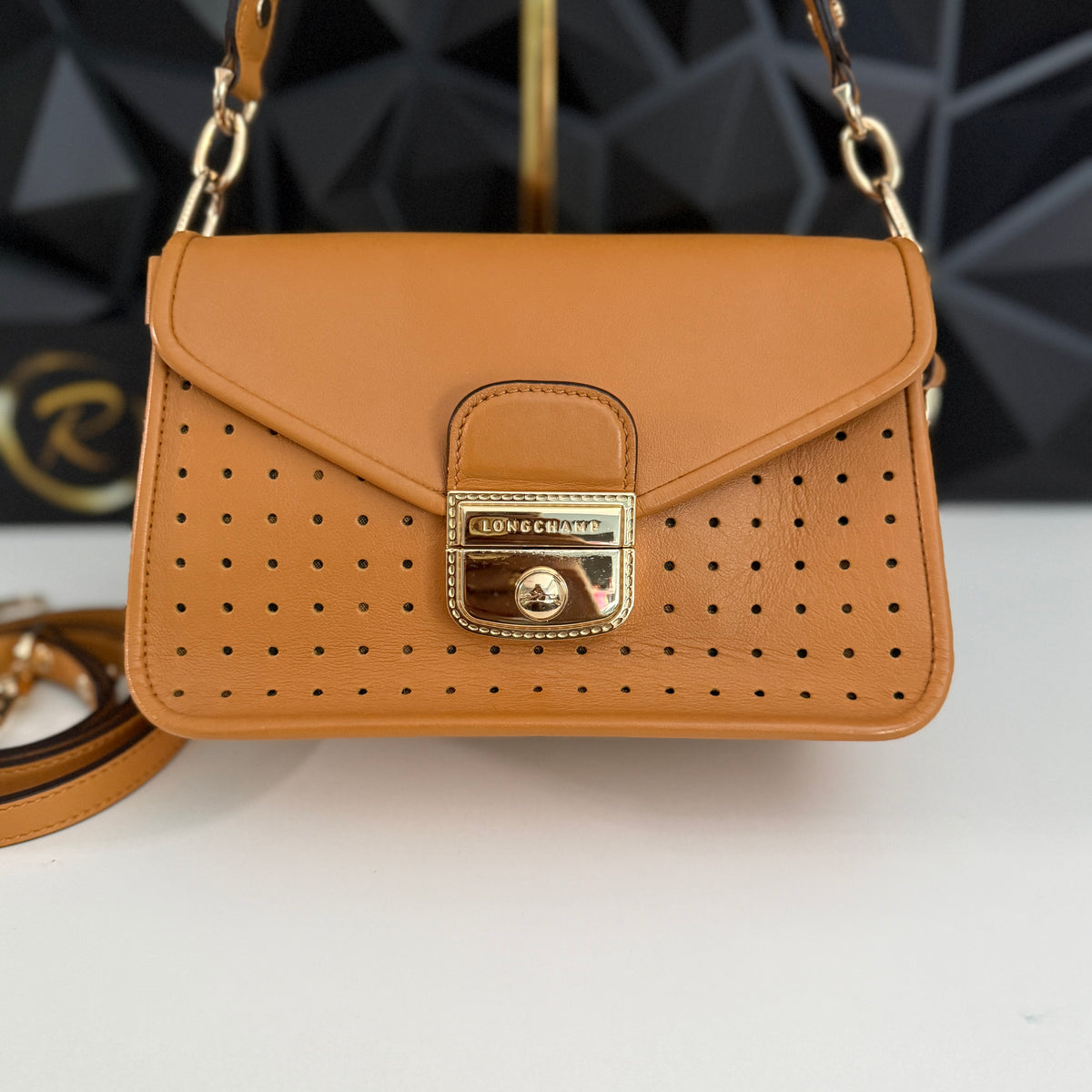 Longchamp Leather Mademoiselle 2-way Bag
