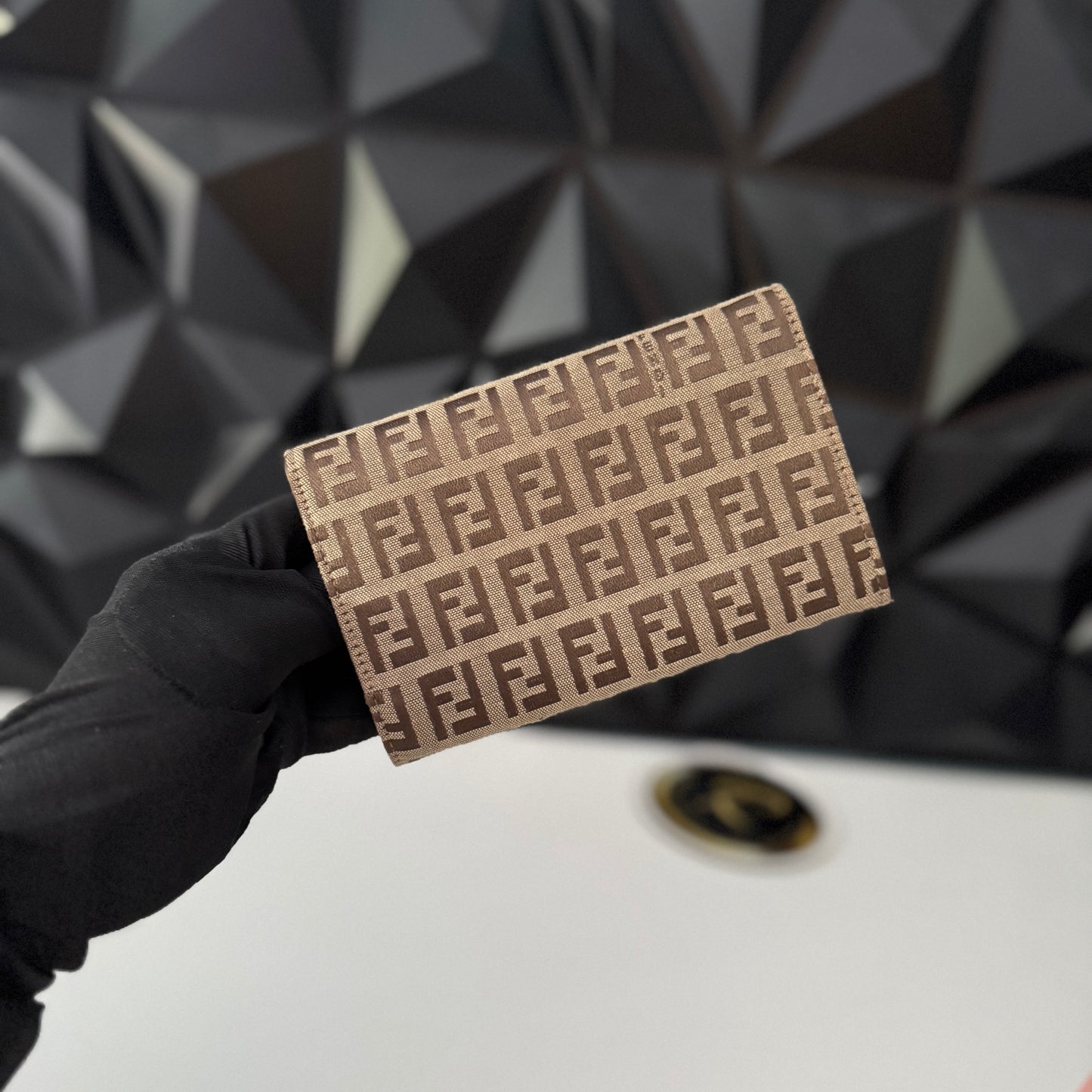 Fendi Vintage Zucchino Wallet