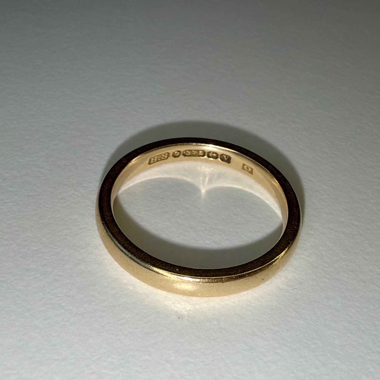 Vintage 9ct Gold Band Ring