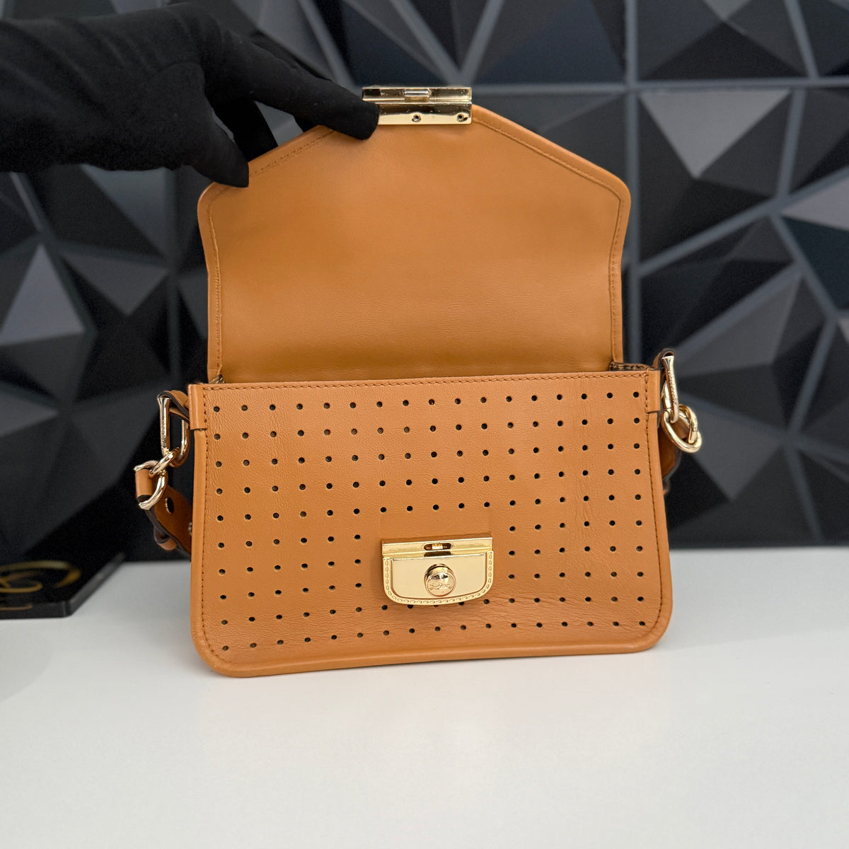 Longchamp Leather Mademoiselle 2-way Bag
