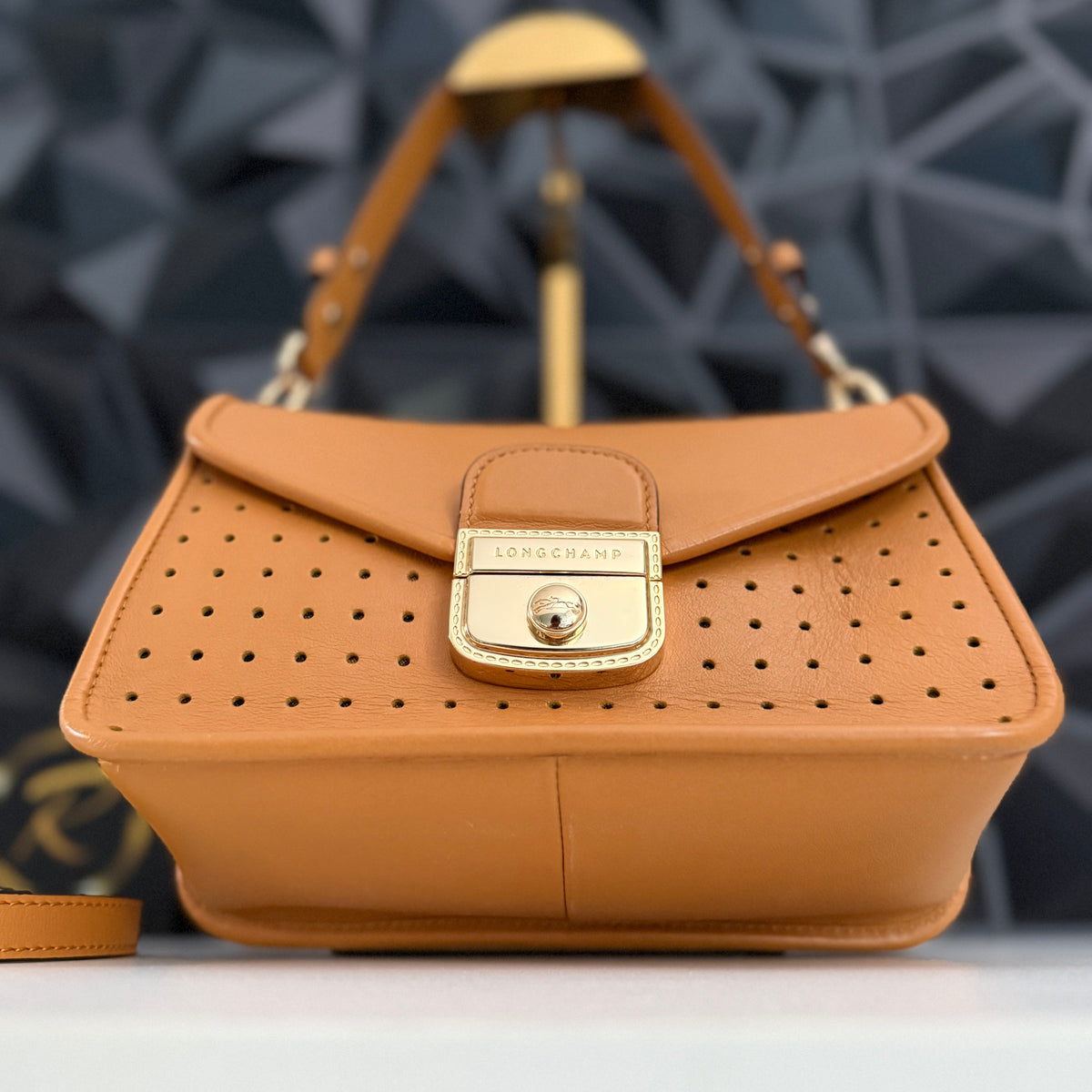 Longchamp Leather Mademoiselle 2-way Bag