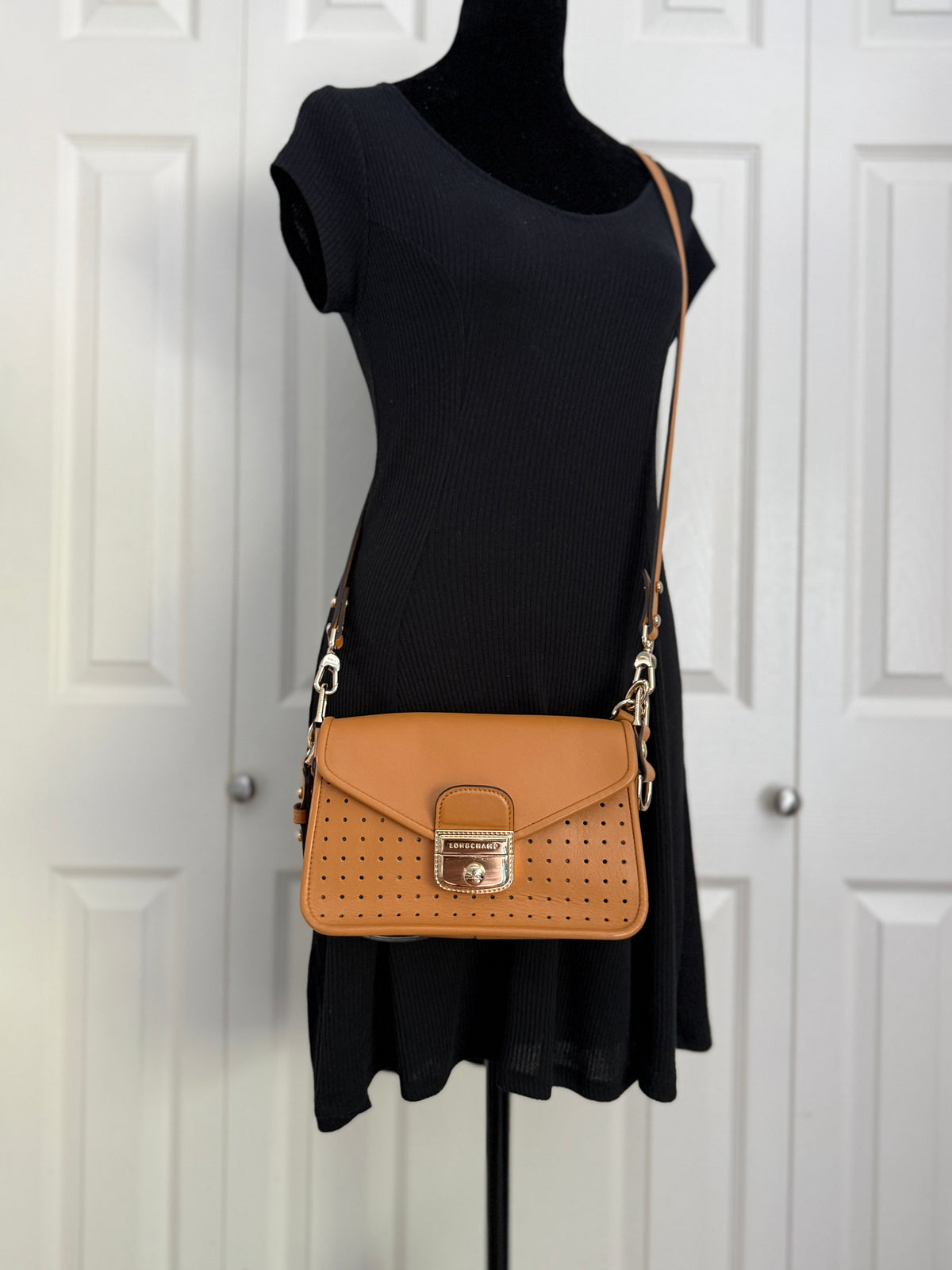 Longchamp Leather Mademoiselle 2-way Bag