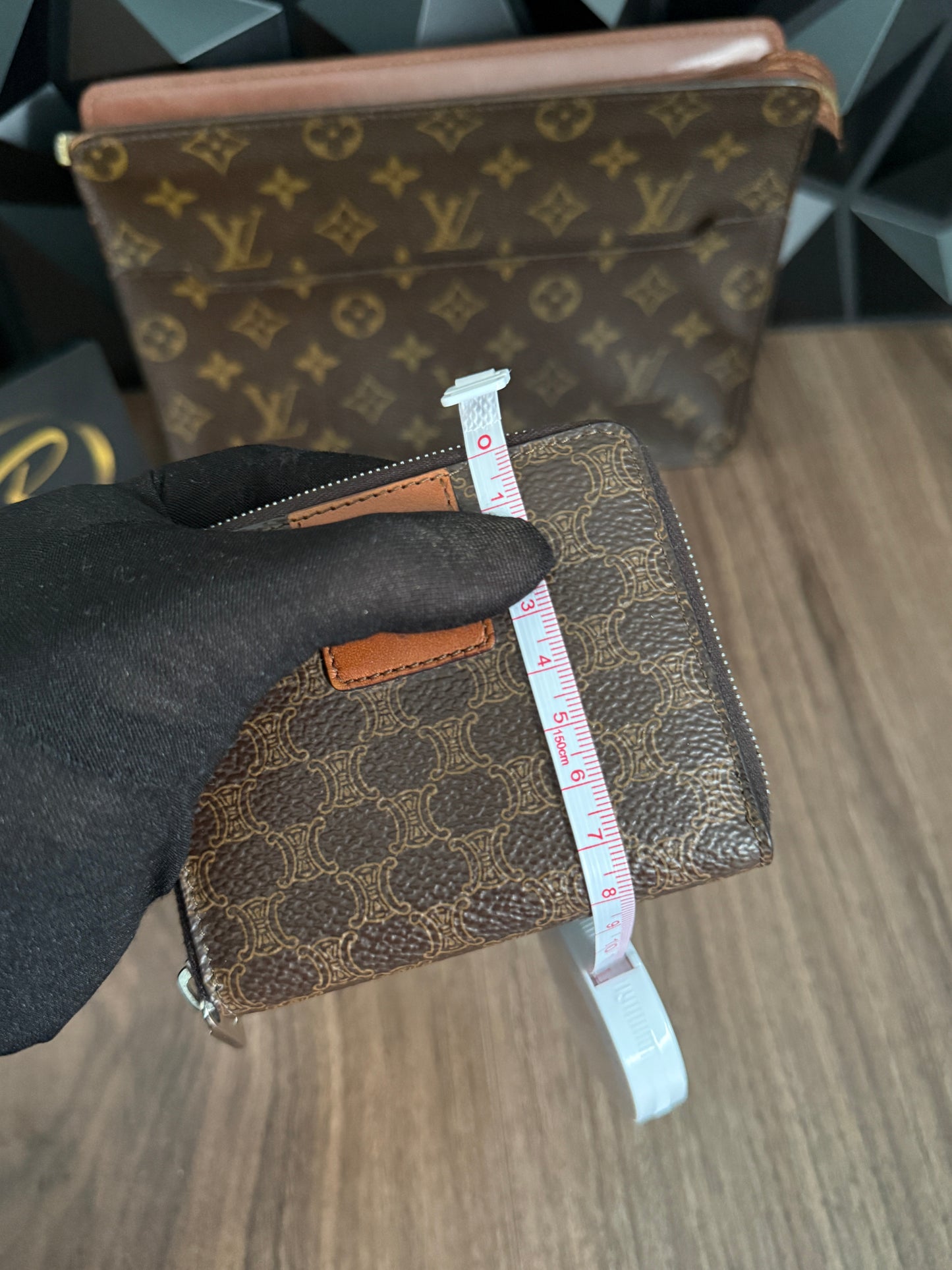 Celine Macadam Small Coin & Card Holder
