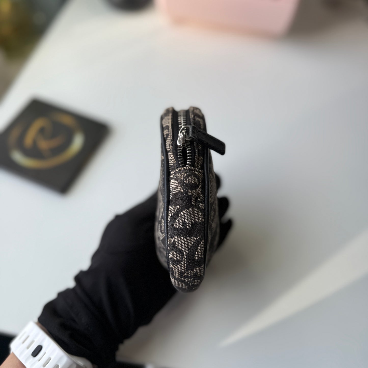 Vintage Dior Trotter Pouch