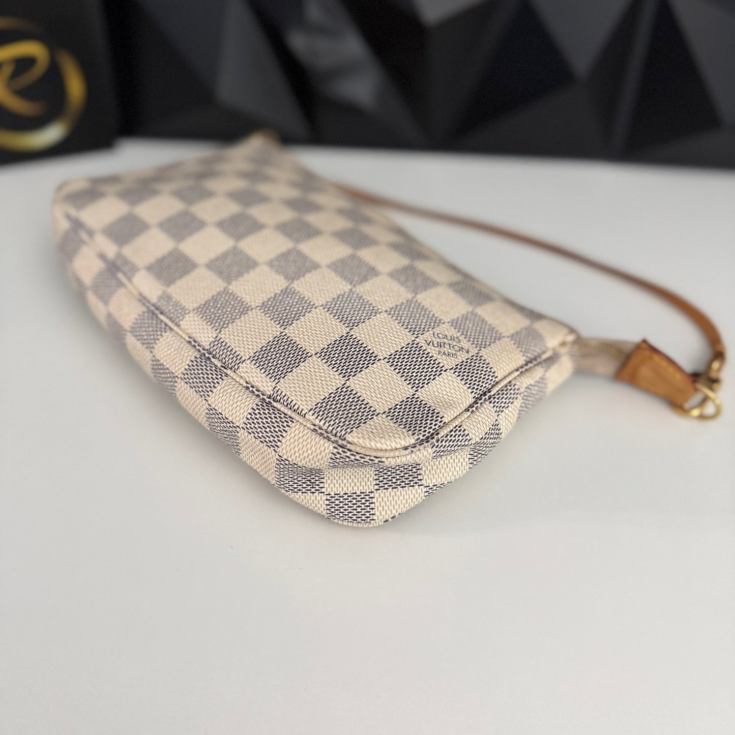Louis Vuitton Pochette Accessoires, Damier Azur