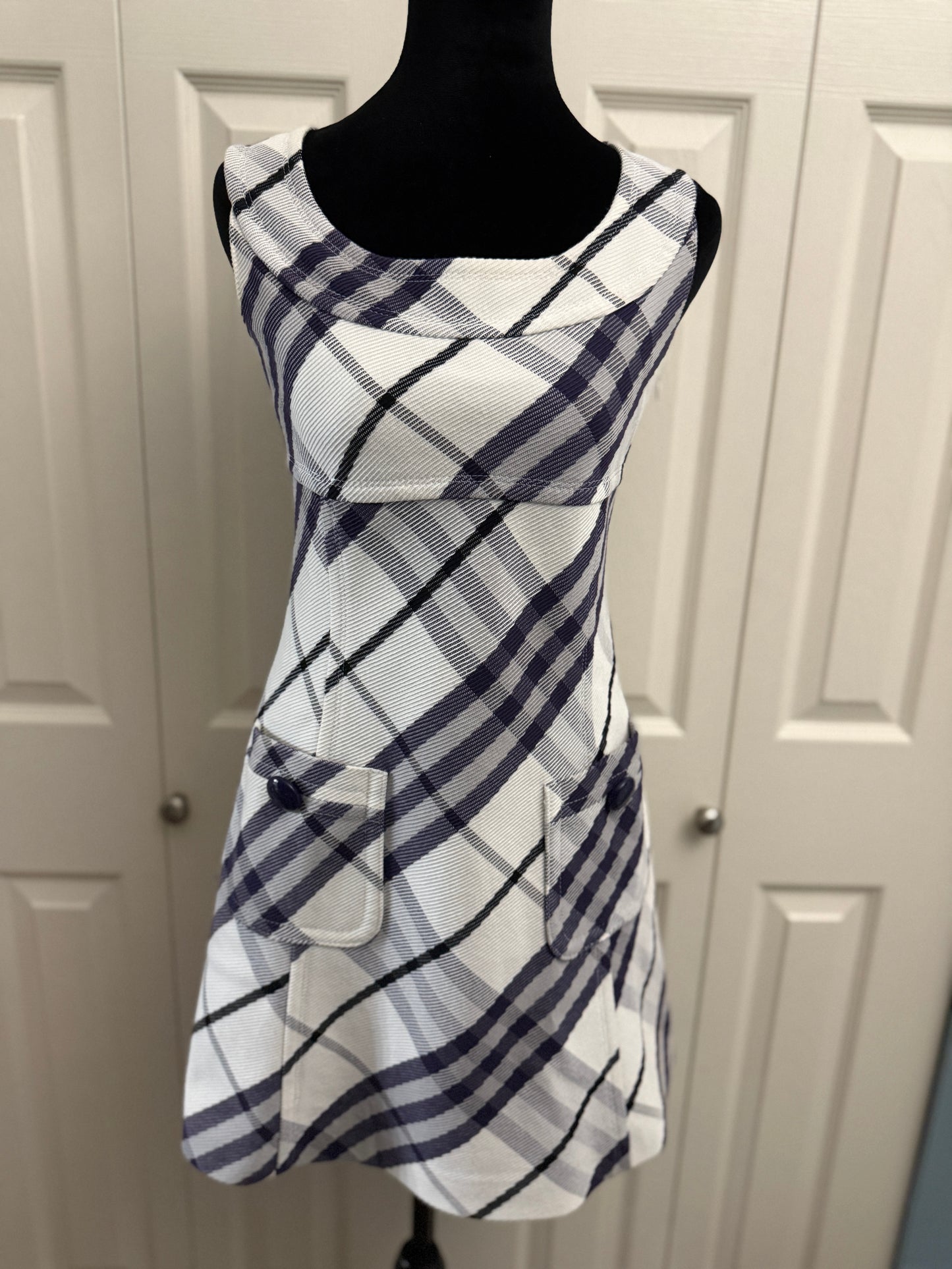 Burberry Blue Label Plaid Dress