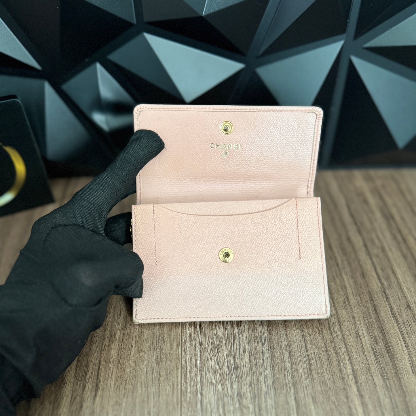 Chanel Coco Button Coin / Card / Key Cles