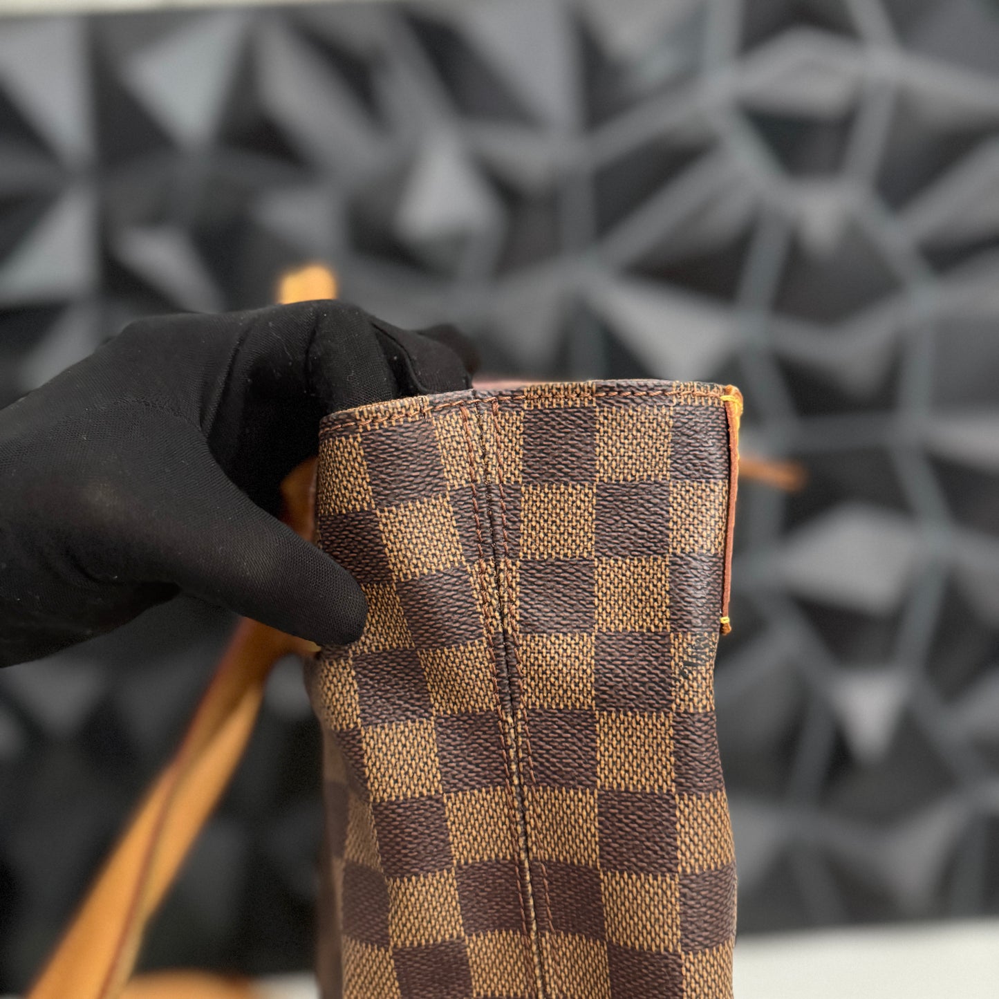 Limited Edition 100th Anniversary Centenaire Damier Ebene Soho backpack