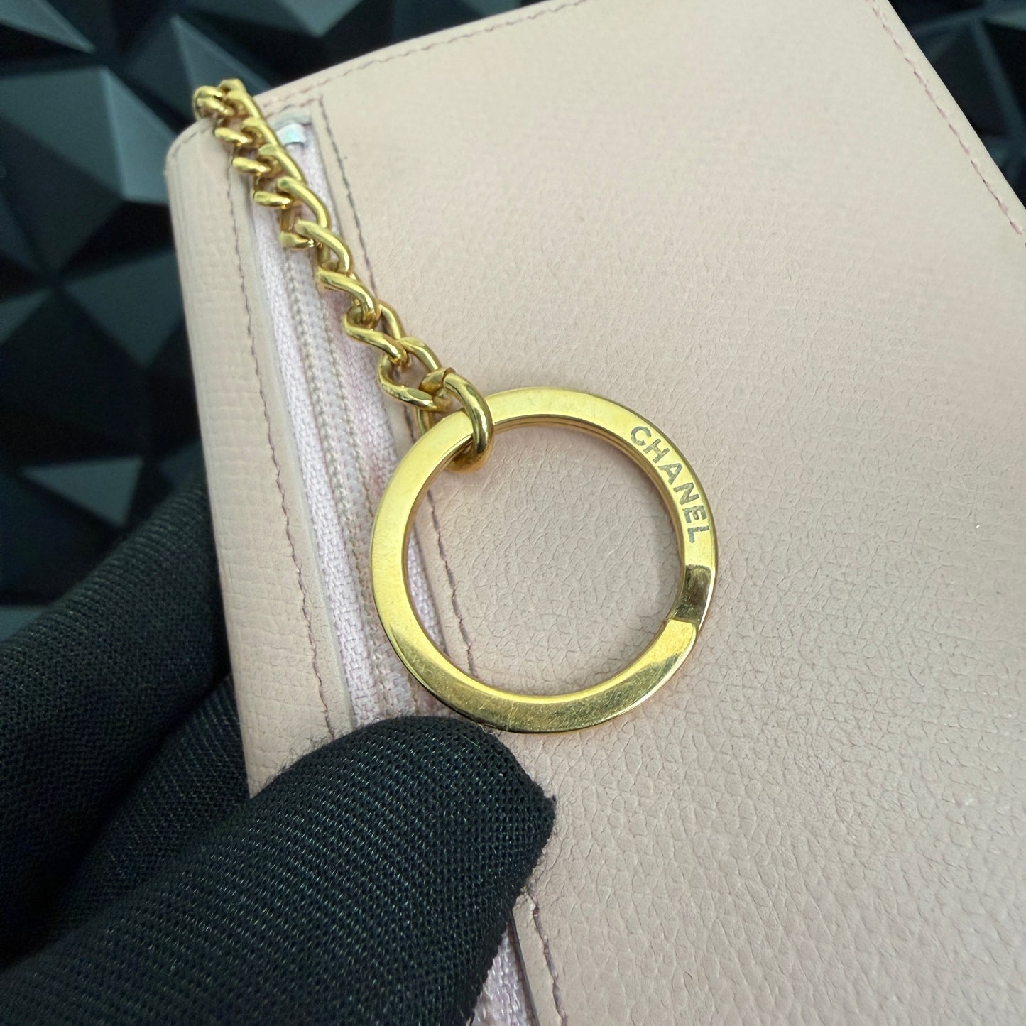 Chanel Coco Button Coin / Card / Key Cles
