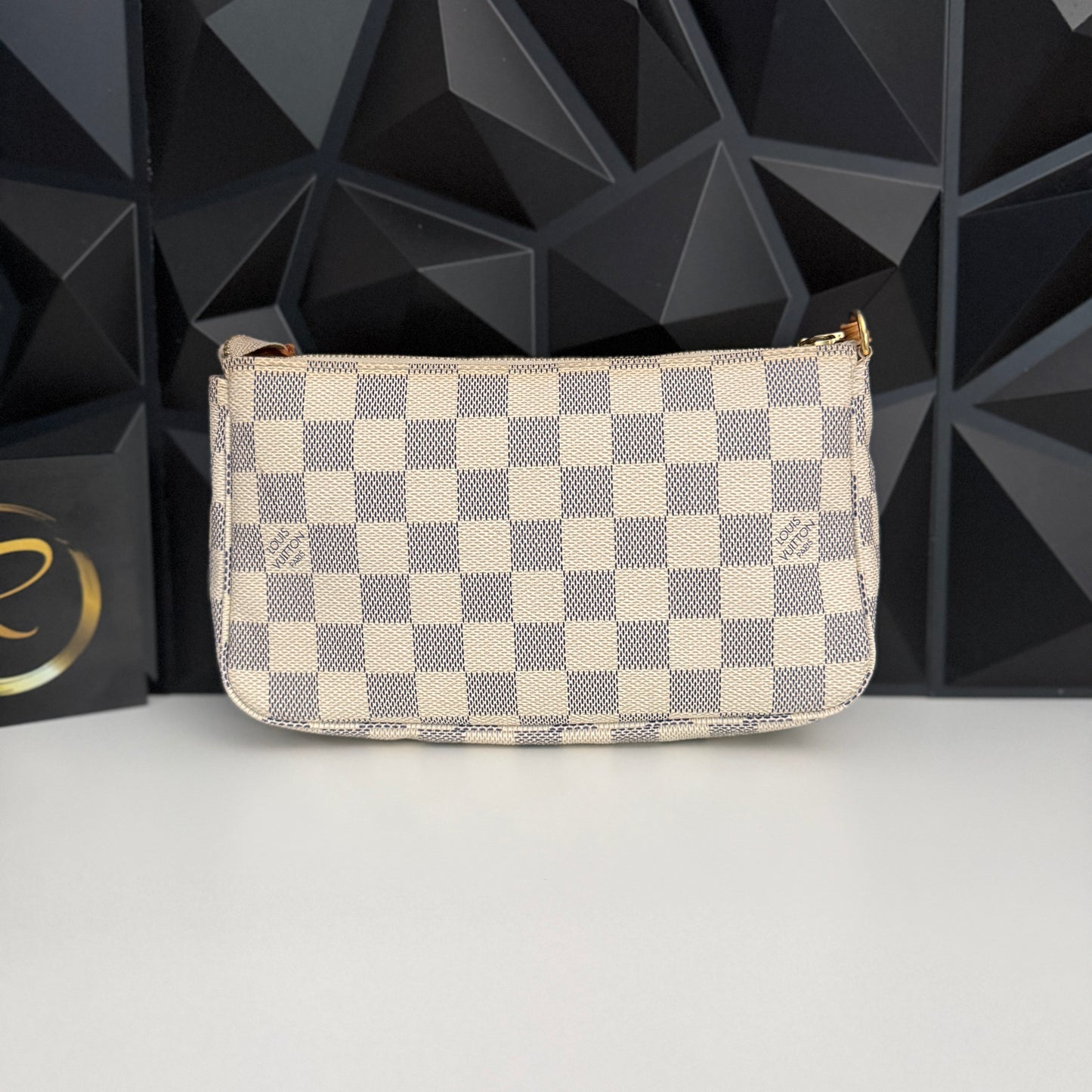 Louis Vuitton Pochette Accessoires, Damier Azur