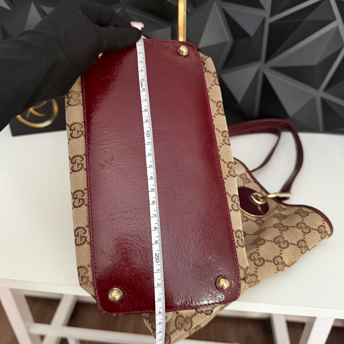 Gucci Canvas Eclipse Tote Bag