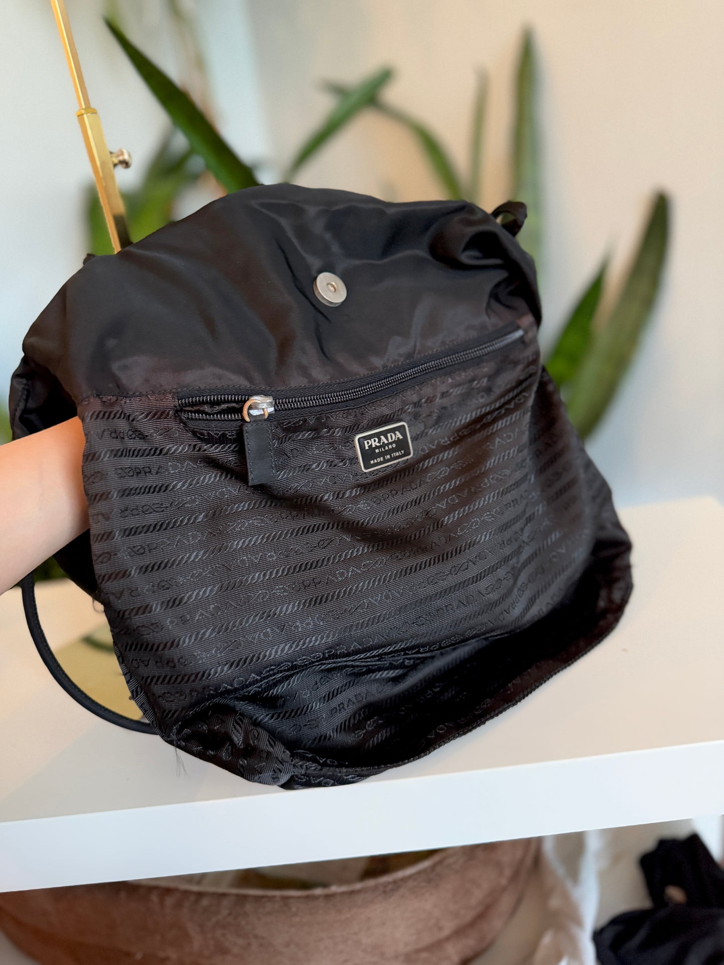 Prada Nylon Tote Bag