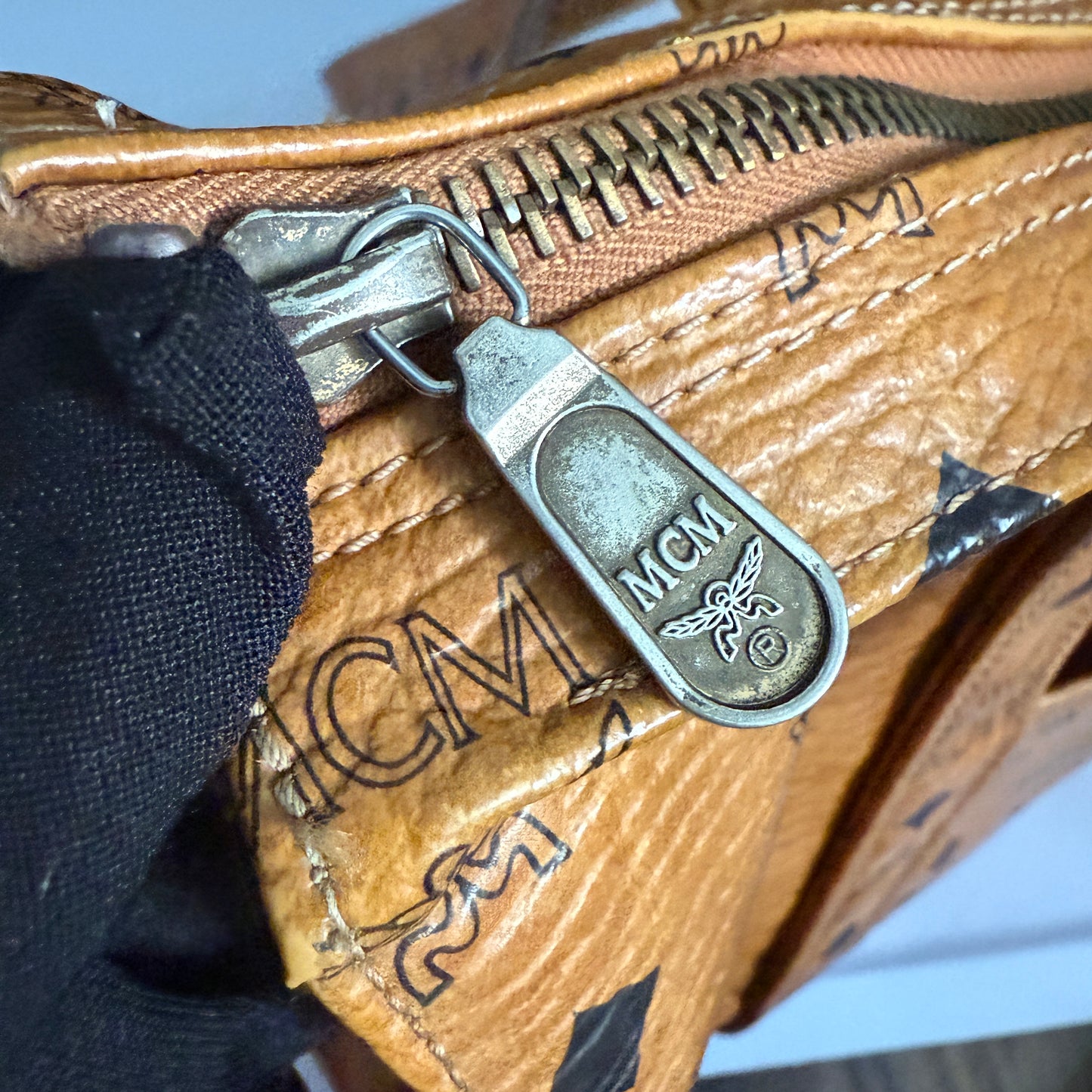 MCM Shoppers Tote Long Handle