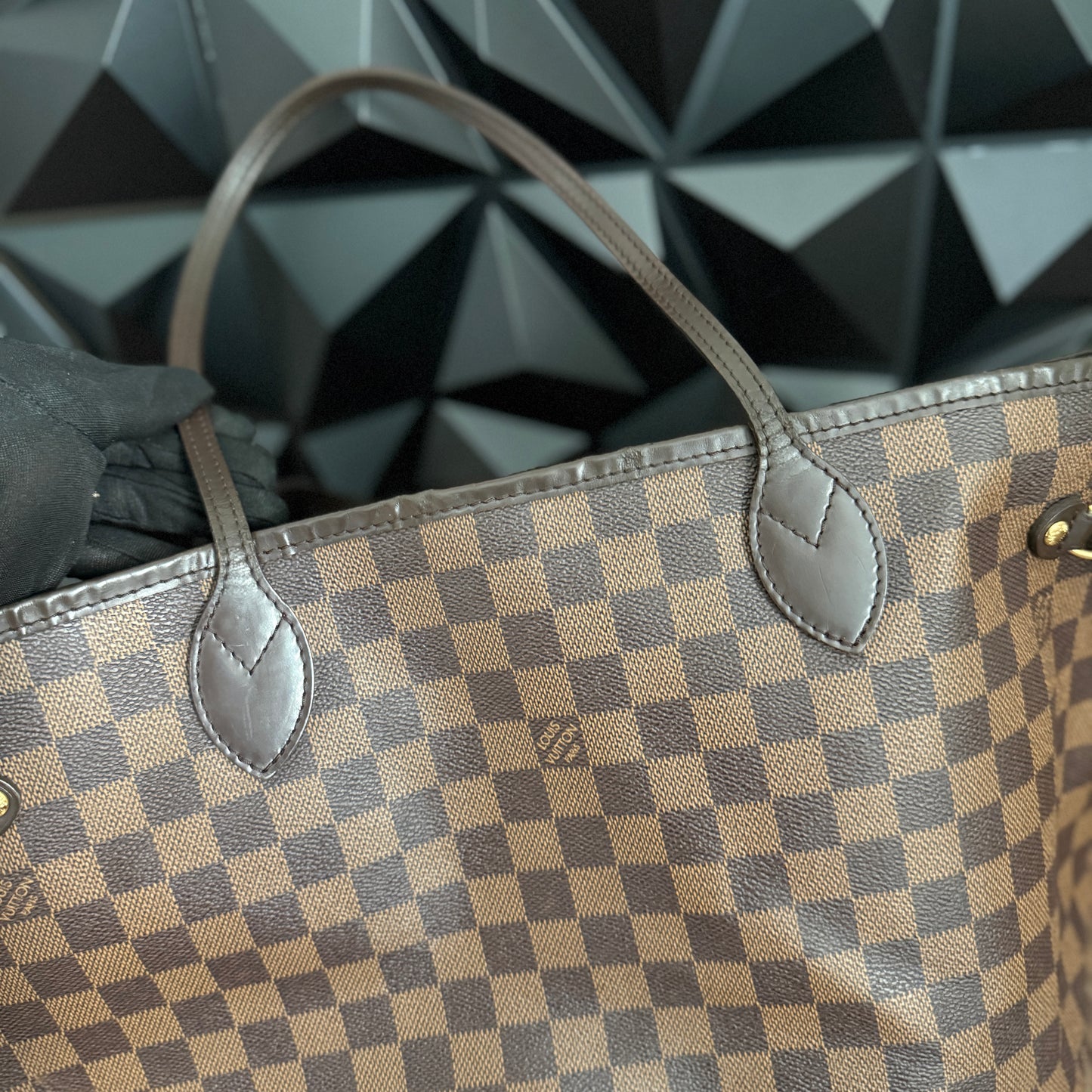 Louis Vuitton Neverfull MM, Damier Ebene