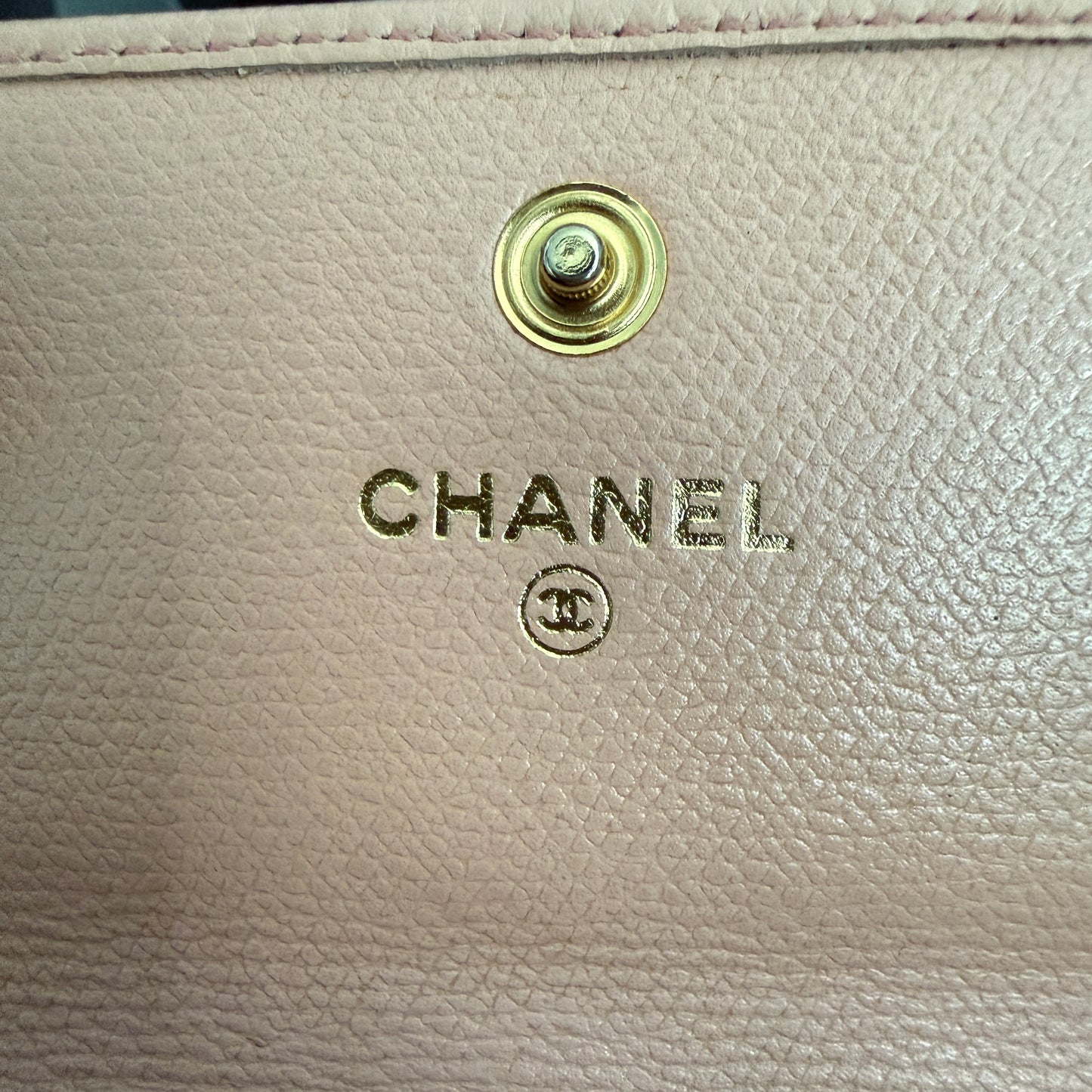 Chanel Coco Button Coin / Card / Key Cles