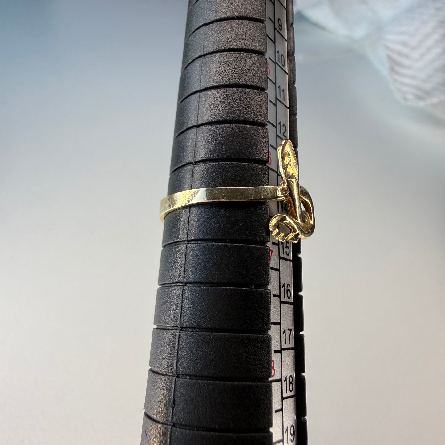 10k Snake Gold Ring