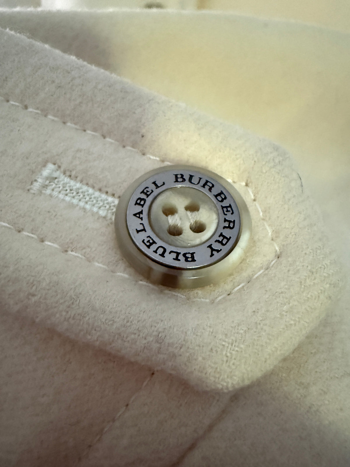 Burberry Blue Label Coat with hood