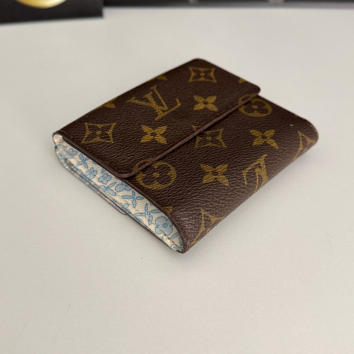 Limited Edition Louis Vuitton Fleuri Collection Elise Compact Wallet