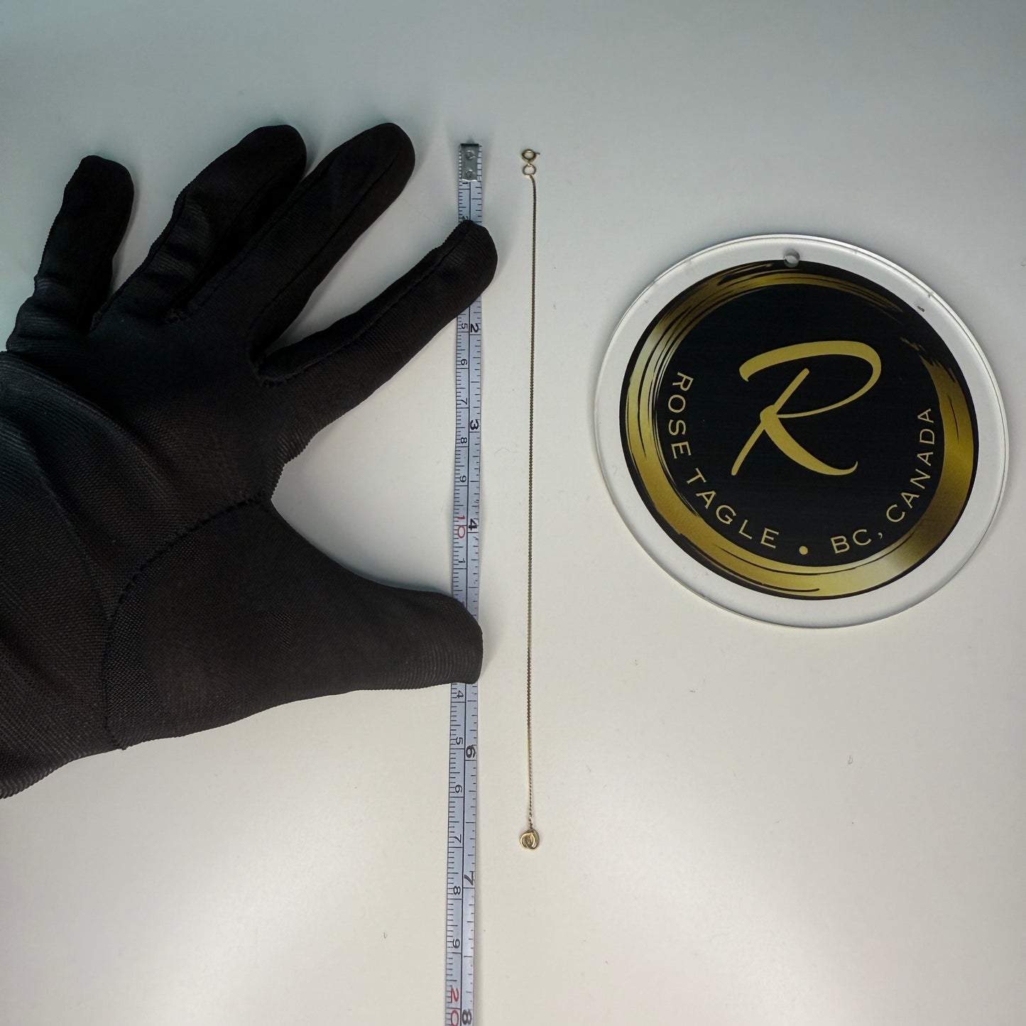 Dainty 14k gold bracelet