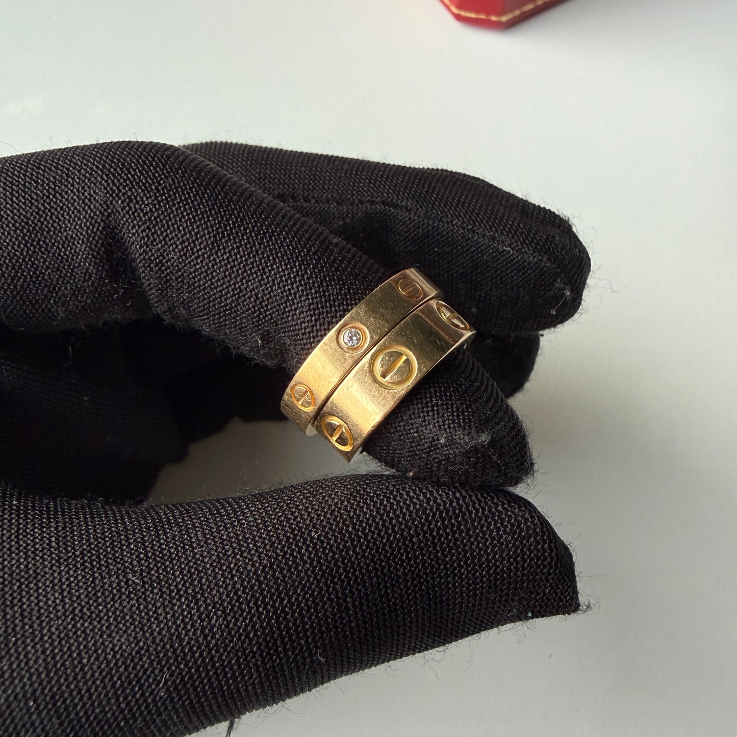 Cartier LOVE Ring, Small model, 1P Diamond