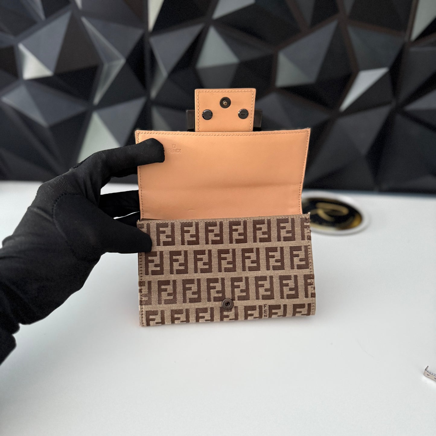 Fendi Vintage Zucchino Wallet