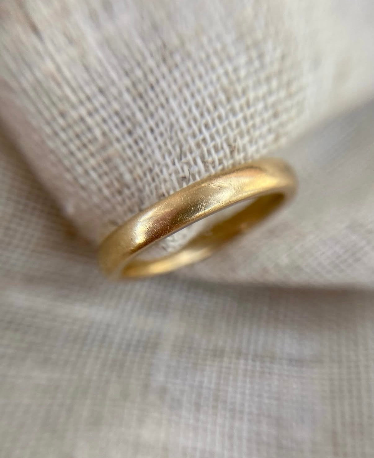 Vintage 9ct Gold Band Ring