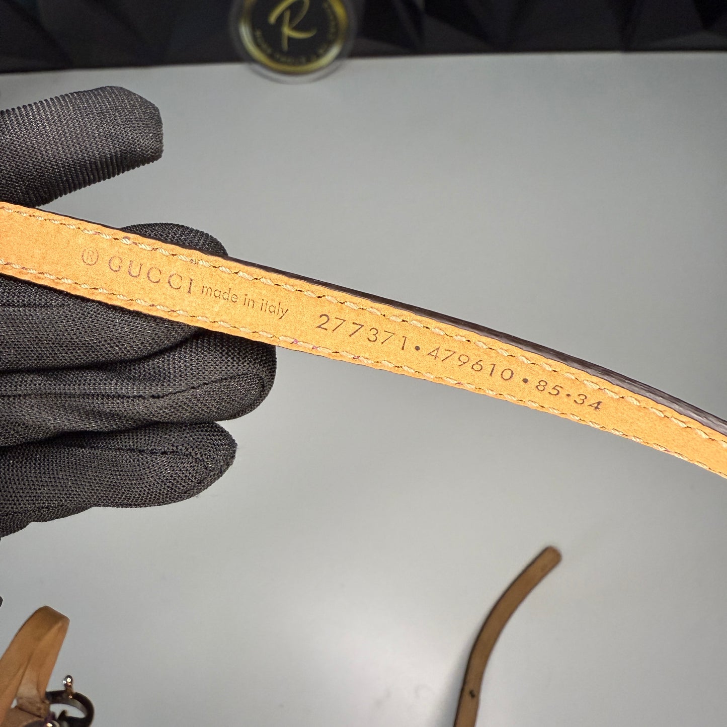 Gucci Slim Dress Belt