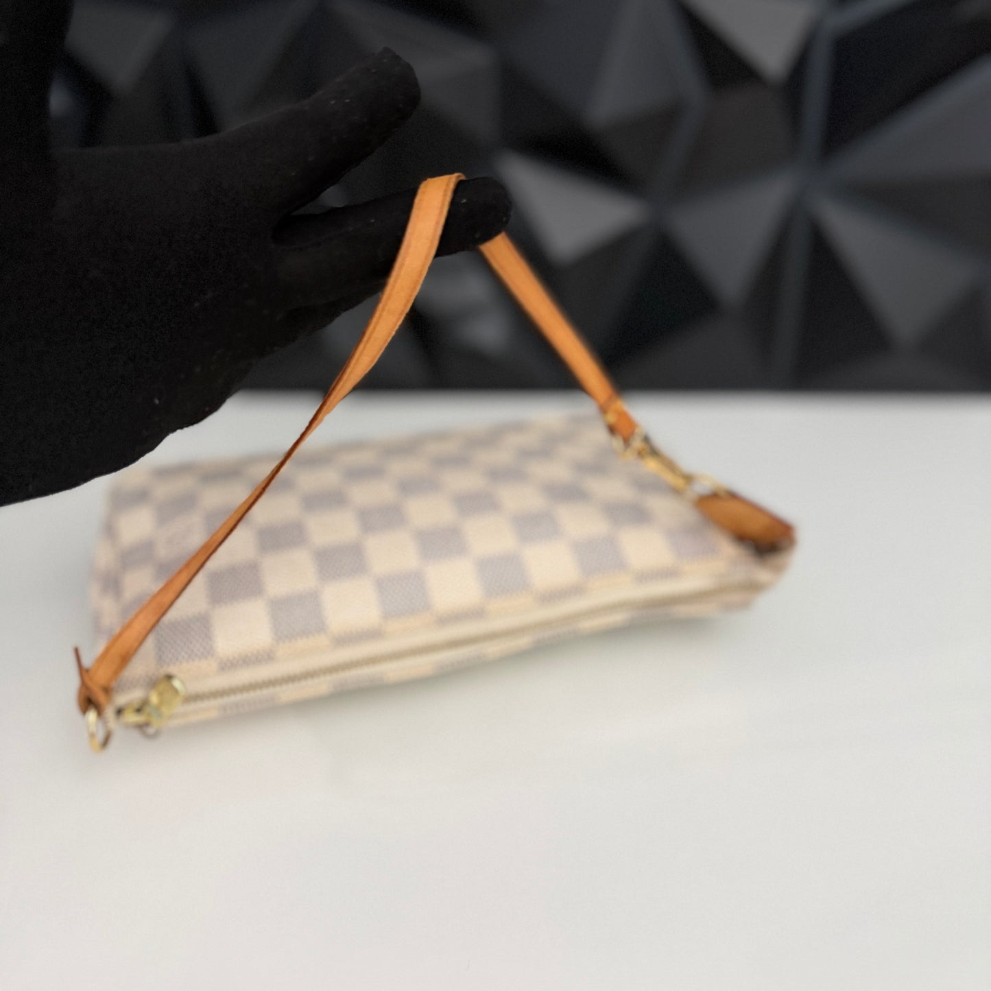Louis Vuitton Pochette Accessoires, Damier Azur