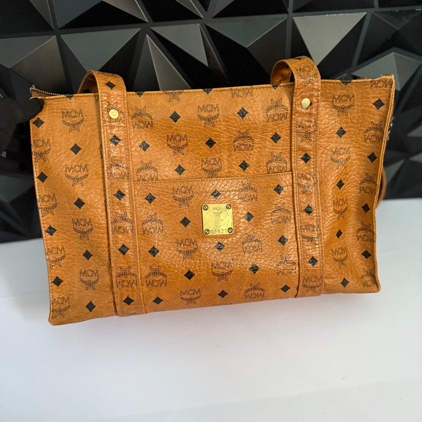 MCM Shoppers Tote Long Handle