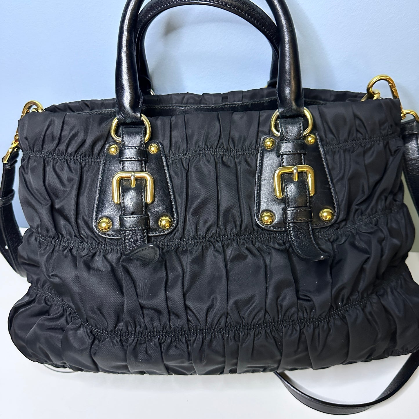 Prada Tessuto Nylon Gaufre 2-way