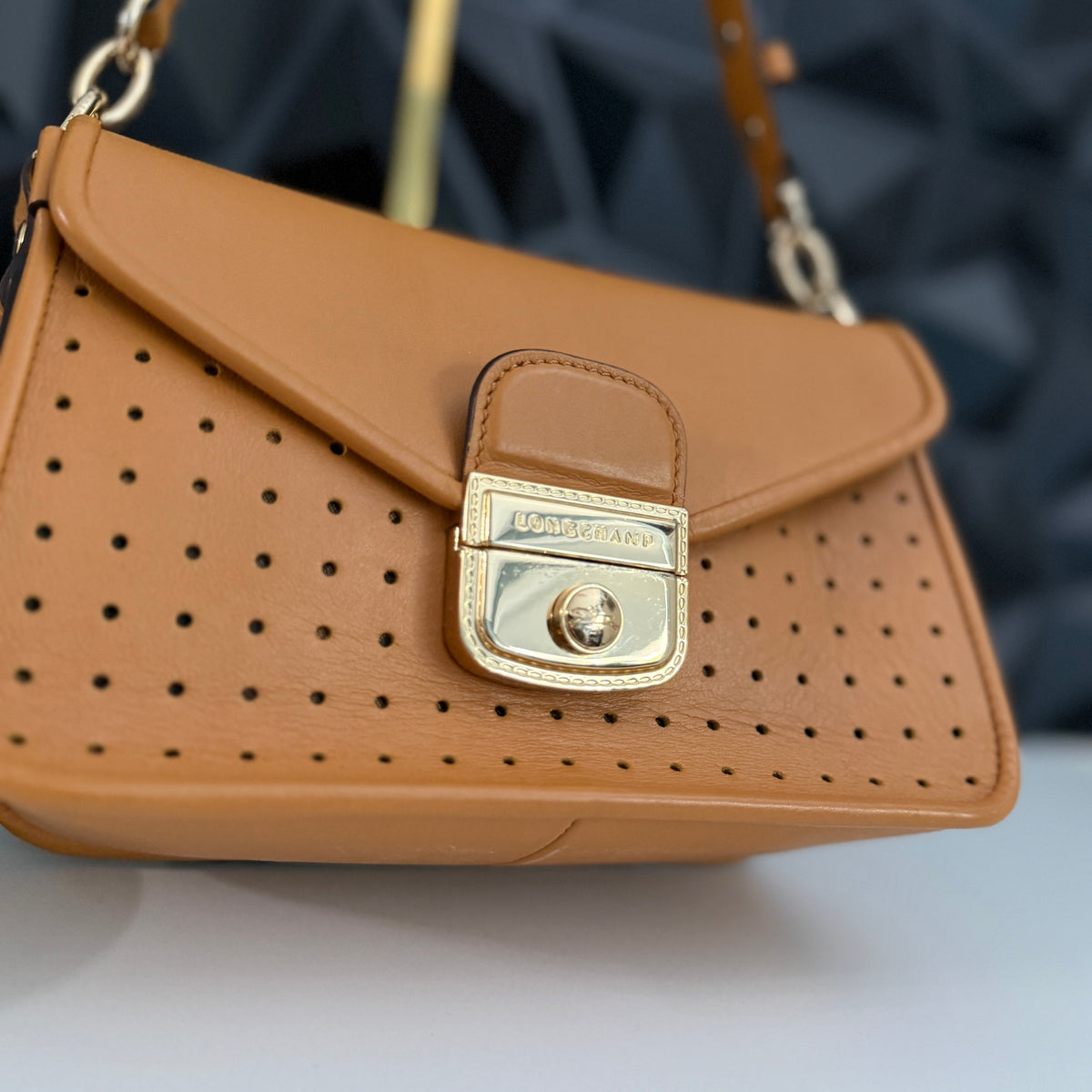 Longchamp Leather Mademoiselle 2-way Bag