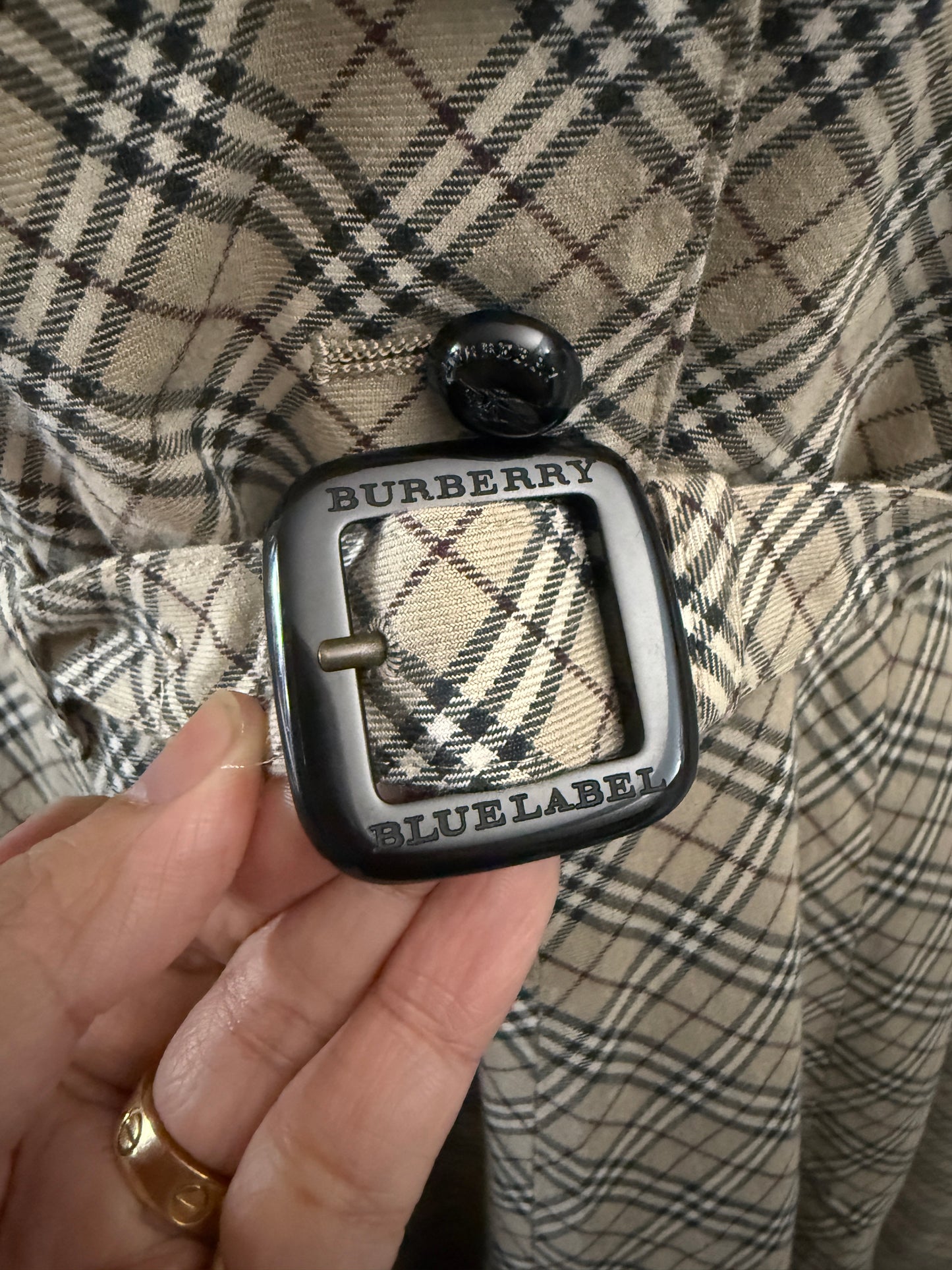 Burberry Blue Label Plaid Dress