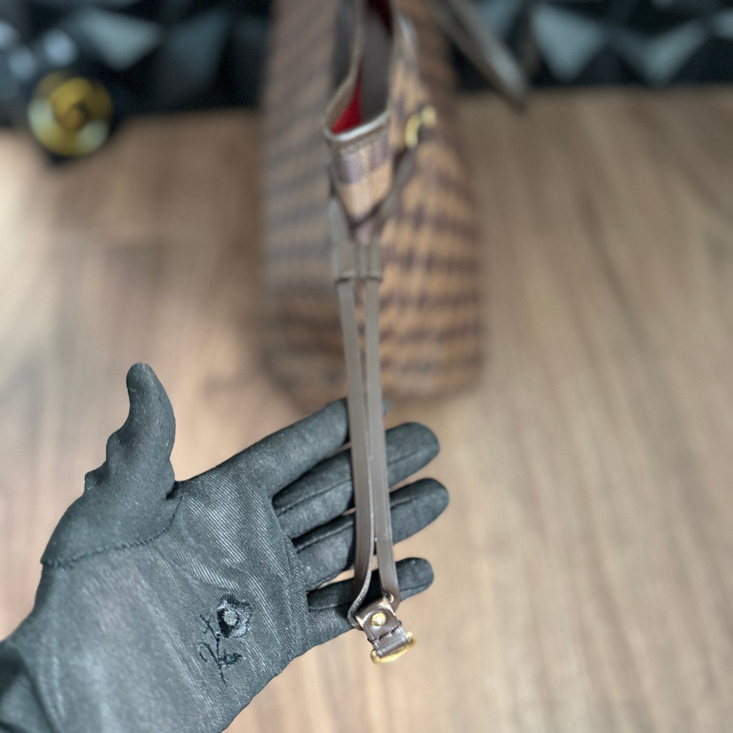 Louis Vuitton Neverfull MM, Damier Ebene