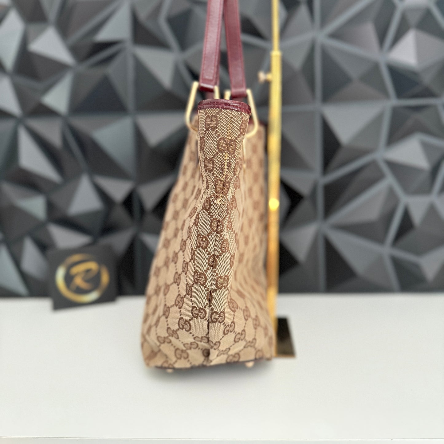 Gucci Canvas Eclipse Tote Bag
