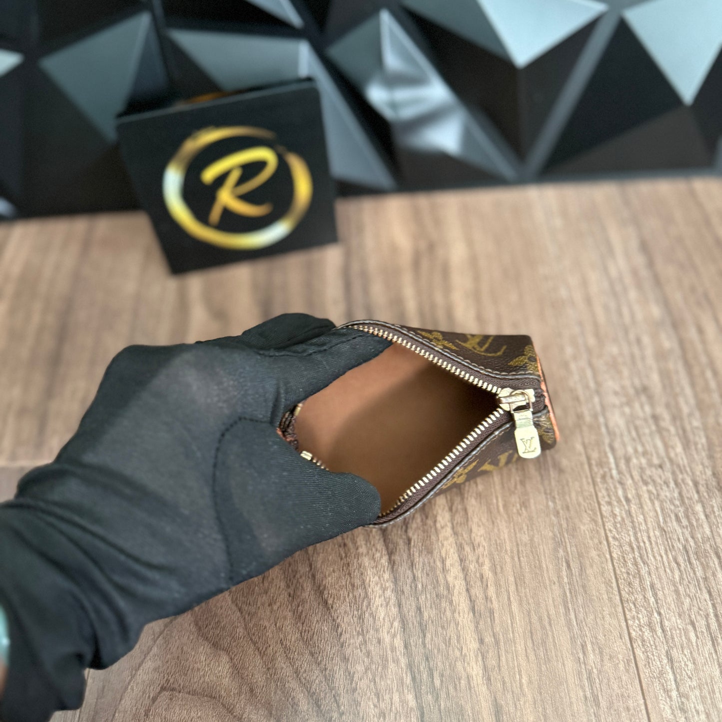 Louis Vuitton Gold Ball Pouch