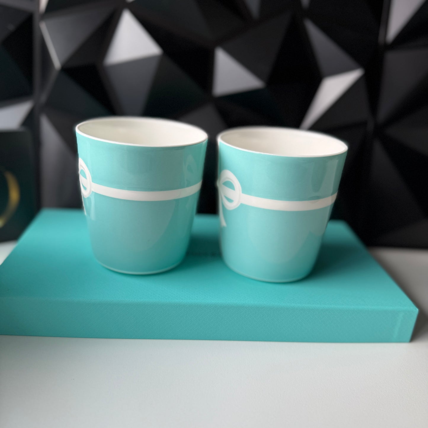 Tiffany & Co. Mug Set – Brand New with Box