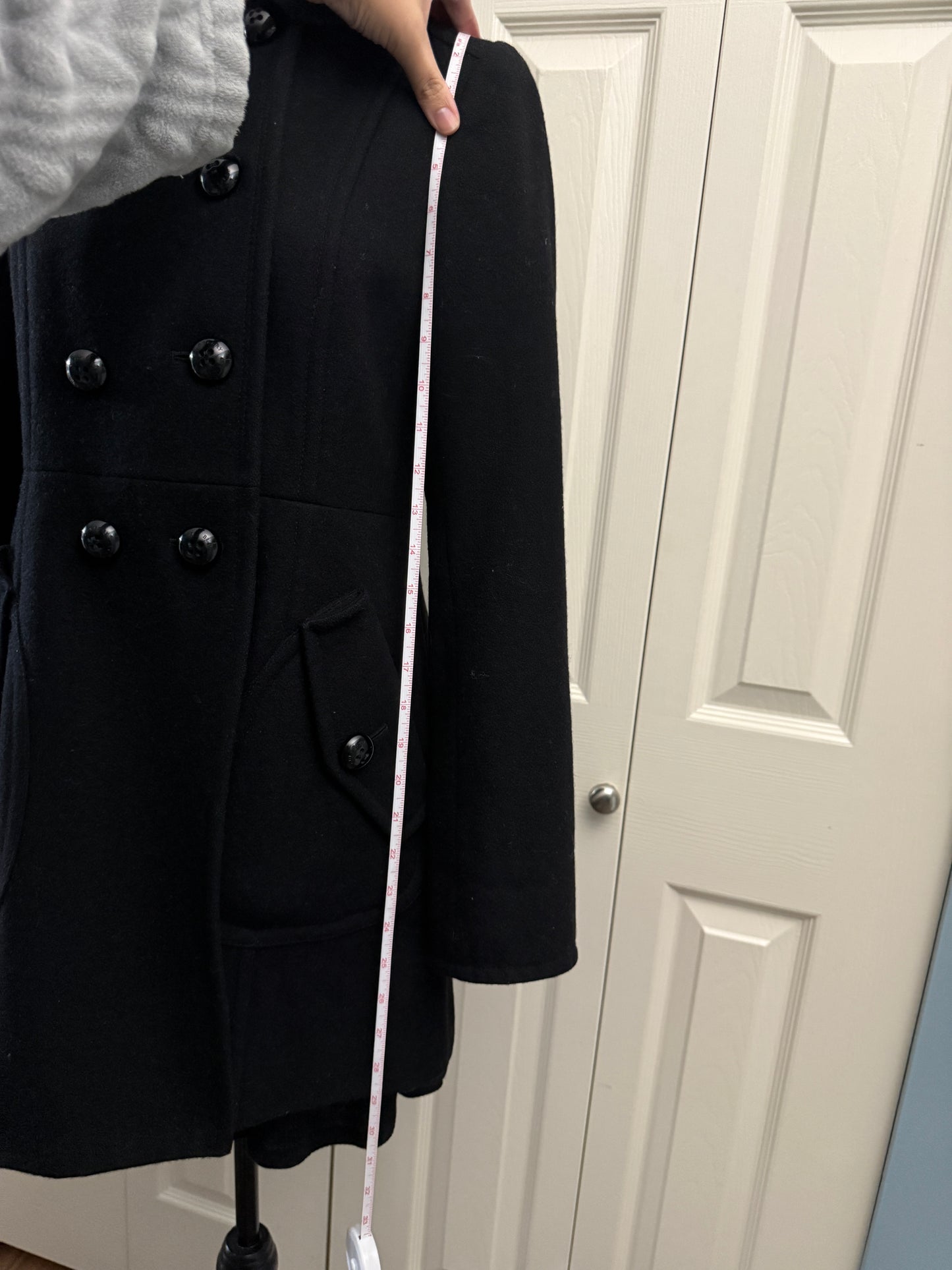 Burberry Blue Label Wool Trench Coat