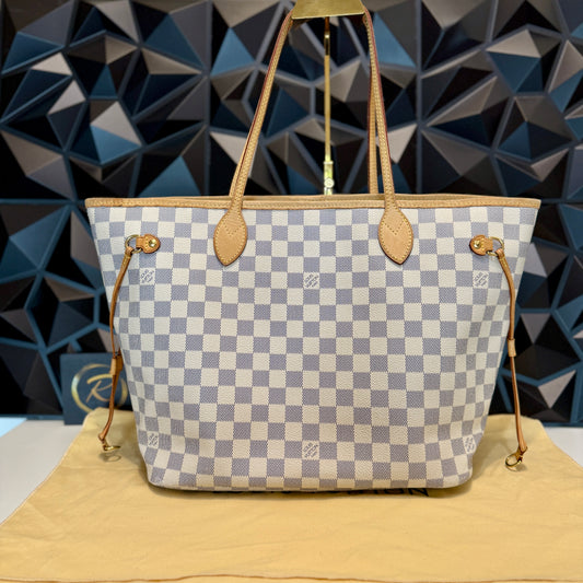 Louis Vuitton Neverfull MM Damier Azur