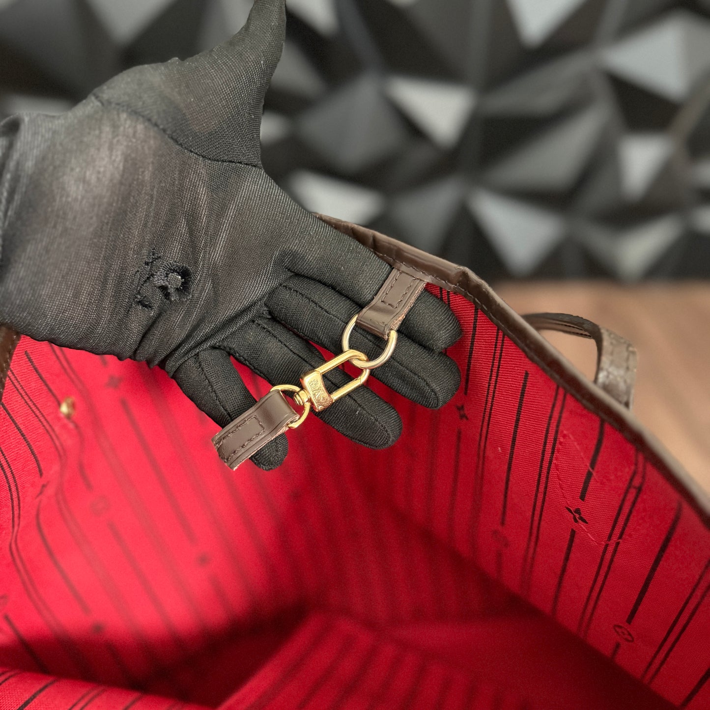 Louis Vuitton Neverfull MM, Damier Ebene