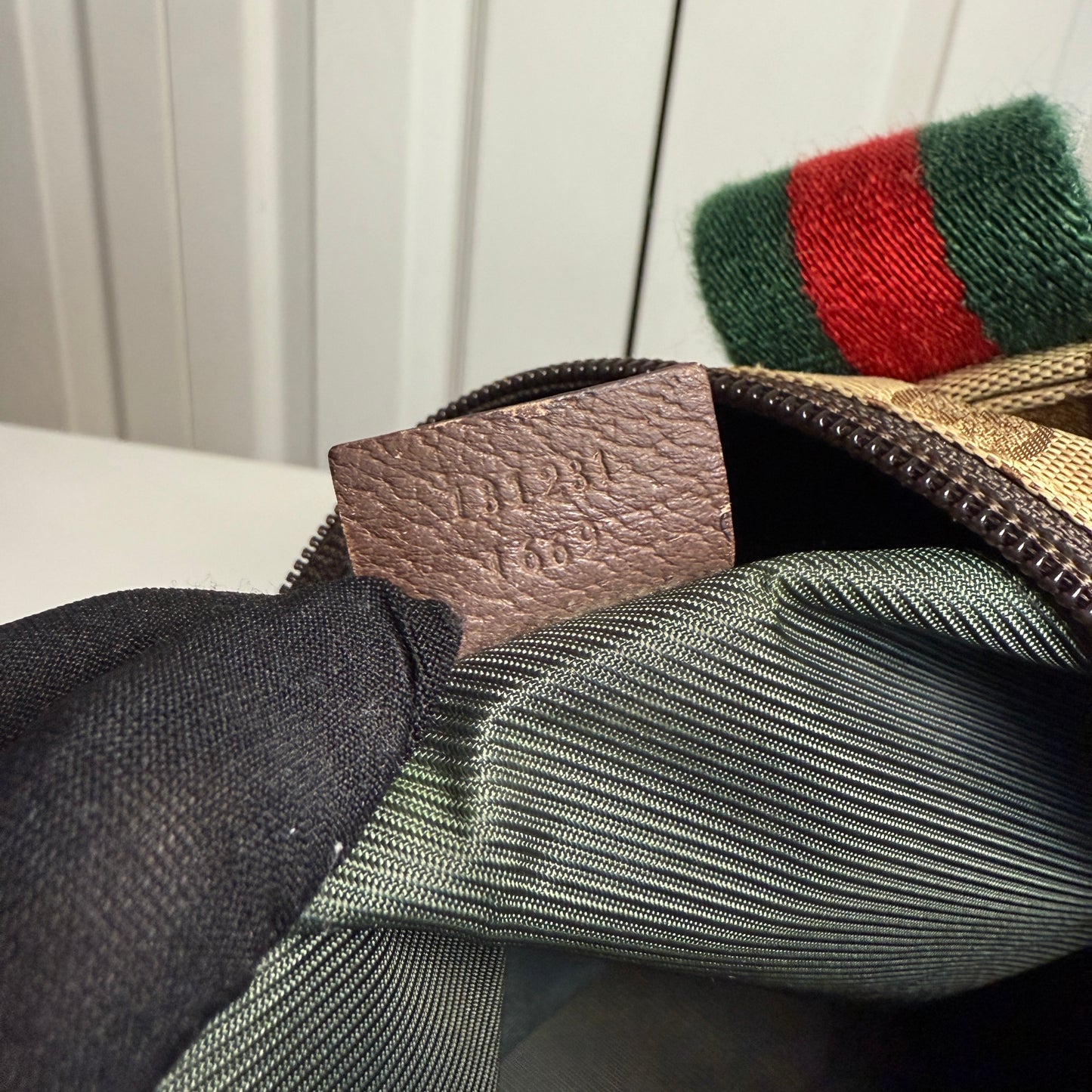 Gucci Sherry Line Canvas Tote