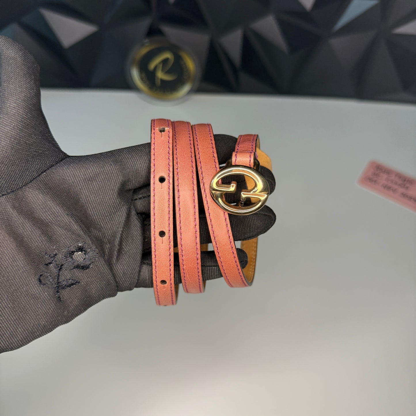 Gucci Slim Dress Belt